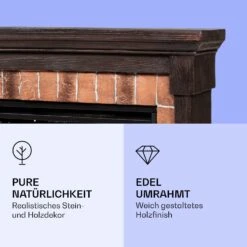 Beerenberg Elektrischer Kamin 1800 W 10 Bis 30 °C Fernbedienung -Haushaltsgeräte 10038398 de 0003 logo