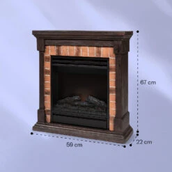Beerenberg Elektrischer Kamin 1800 W 10 Bis 30 °C Fernbedienung -Haushaltsgeräte 10038398 yy 0007 logo
