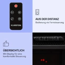 Studio 10 Arc Elektrokamin 1800 W LED-Flammen Heizlüfter Fernbedienung -Haushaltsgeräte 10038403 de 0003 logo