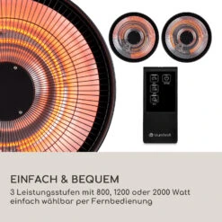 Heatbell Wall Smart Infrarotheizstrahler IPX4 800/1200/2000W Outdoor -Haushaltsgeräte 10038413 de 0006 logo