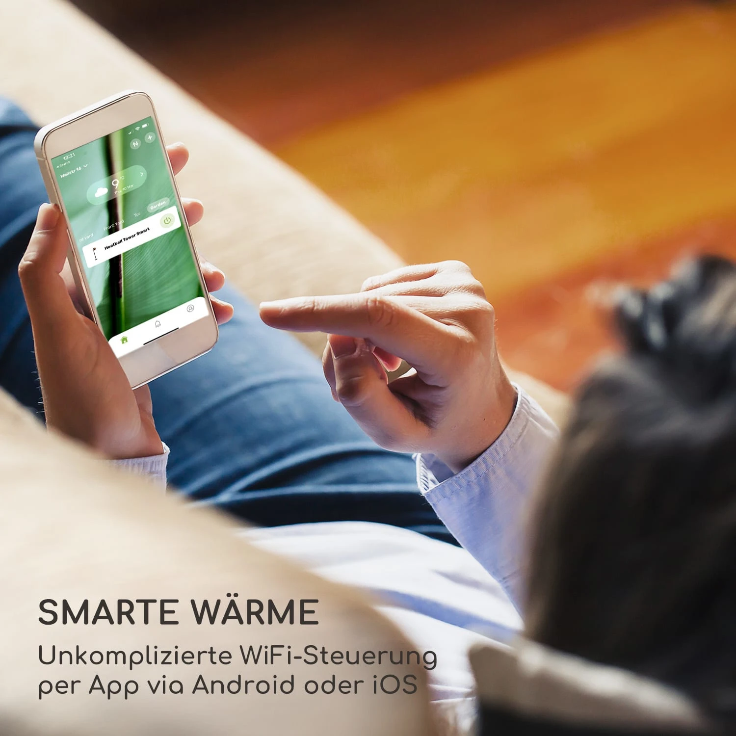 Heatbell Ceiling Smart Infrarotheizstrahler IPX4 800/1200/2000W 2 Heatbell Ceiling Smart Infrarotheizstrahler IPX4 800/1200/2000W – Bild 2