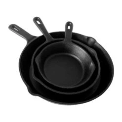 Parthenaise Bratpfannen 3er-Set 12/16/21cm Ø Gusseisen Rund Voreingebrannt 10 Parthenaise Bratpfannen 3er-Set 12/16/21cm Ø Gusseisen Rund Voreingebrannt -Haushaltsgeräte 10038597 yy 0004 logo