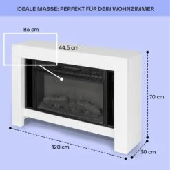 Studio Loft 2 Elektrokamin 1900 W LED-Technik Fernbedienung -Haushaltsgeräte 10038617 de 0005 usp