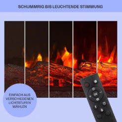 Studio Loft 2 Elektrokamin 1900 W LED-Technik Fernbedienung -Haushaltsgeräte 10038617 de 0007 usp