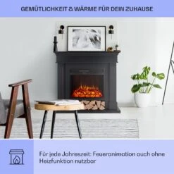 Las Pilas Elektrokamin Heizlüfter 900/1800W Wochentimer Fernbedienung 11 Las Pilas Elektrokamin Heizlüfter 900/1800W Wochentimer Fernbedienung -Haushaltsgeräte 10038630 de 0004 usp