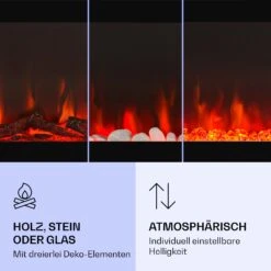 Galeras Elektrischer Wand- Und Einbaukamin 1800 W LED 3 Farben Timer 11 Galeras Elektrischer Wand- Und Einbaukamin 1800 W LED 3 Farben Timer -Haushaltsgeräte 10038687 de 0004 logo