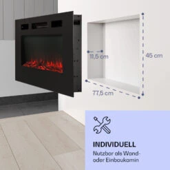 Galeras Elektrischer Wand- Und Einbaukamin 1800 W LED 3 Farben Timer 12 Galeras Elektrischer Wand- Und Einbaukamin 1800 W LED 3 Farben Timer -Haushaltsgeräte 10038687 de 0005 logo