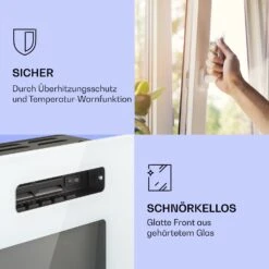 Galeras Elektrischer Wand- Und Einbaukamin 1800 W LED 3 Farben Timer -Haushaltsgeräte 10038688 de 0007 logo