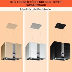 Futurelight Smart Inselabzugshaube Umluft 420m³/h LED Edelstahl -Haushaltsgeräte 10038710 de 0007 usp