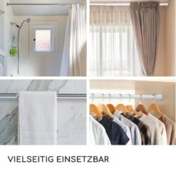 Stamina L Teleskopstange Duschvorhang 110-200cm Rutschfest -Haushaltsgeräte 10038714 yy 0006 logo