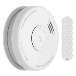 Rauchmelder DOF19 Kunststoff Warnsignal: 85 DB 9V Batteriebetrieben