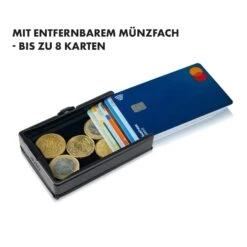 ZNAP Slim Wallet 12 Karten Münzfach 8 X 1,8 X 6 Cm (BxHxT) RFID-Schutz 12 ZNAP Slim Wallet 12 Karten Münzfach 8 X 1,8 X 6 Cm (BxHxT) RFID-Schutz -Haushaltsgeräte 10038762 de 0005 logo