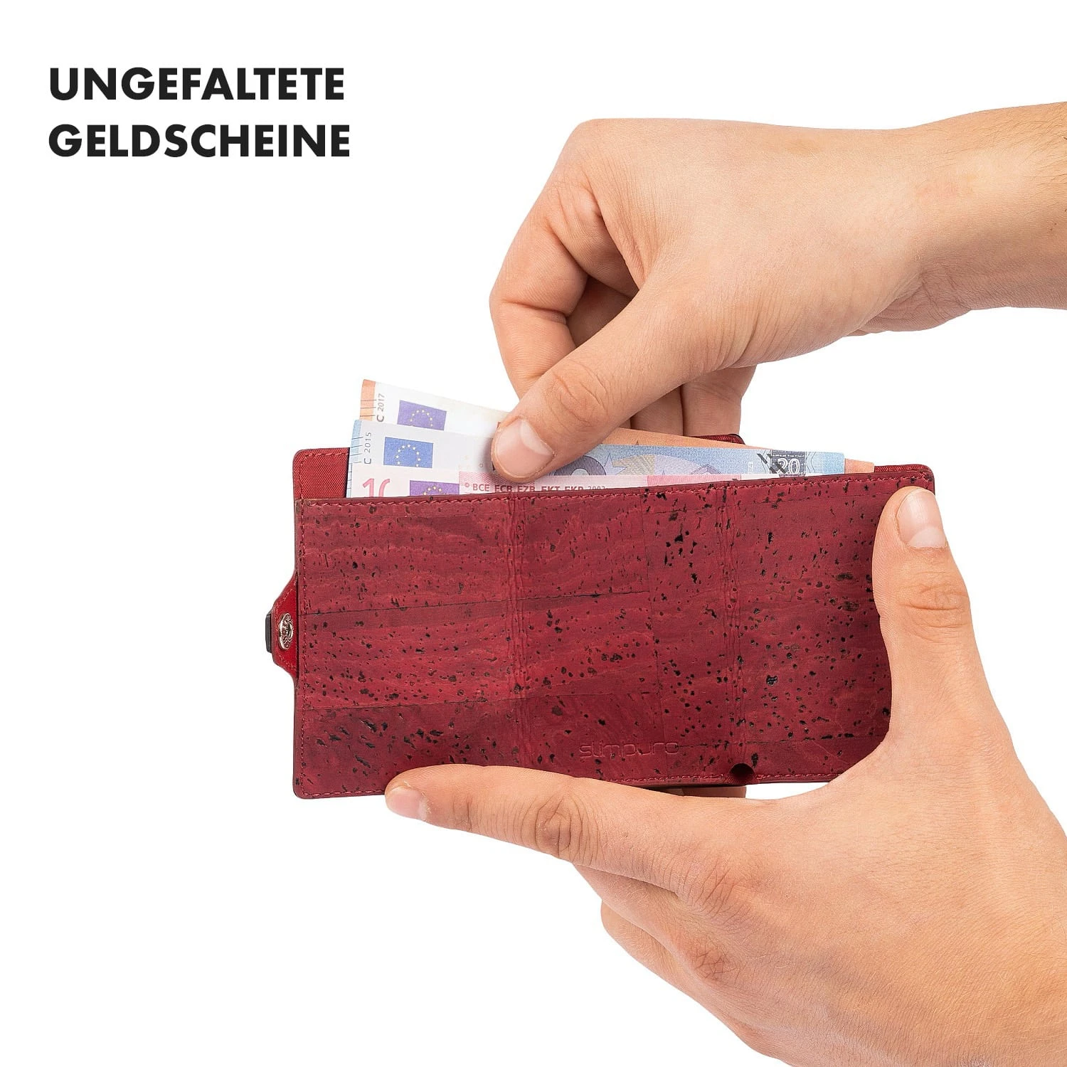 ZNAP Slim Wallet 12 Karten Münzfach 8 X 1,8 X 6 Cm (BxHxT) RFID-Schutz 4 ZNAP Slim Wallet 12 Karten Münzfach 8 X 1,8 X 6 Cm (BxHxT) RFID-Schutz – Bild 4