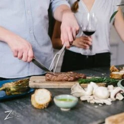 Alpha-Royal German 5" Steakmesser 4er-Set 56 HCR Edelstahl -Haushaltsgeräte 10039006 yy 0003 logo