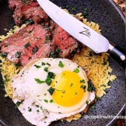 Alpha-Royal German 5" Steakmesser 4er-Set 56 HCR Edelstahl -Haushaltsgeräte 10039006 yy 0004 logo