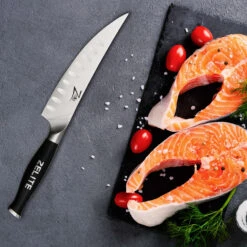 Comfort Pro Serie 6" Ausbeinmesser 56 HRC Hohlkammer Edelstahl -Haushaltsgeräte 10039021 yy 0004 logo