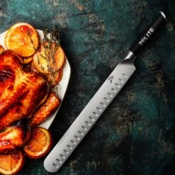 Comfort Pro Serie 12" Aufschnittmesser 56 HRC Edelstahl -Haushaltsgeräte 10039023 yy 0003 logo