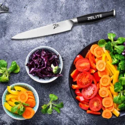 Comfort Pro Serie 6" Allzweckmesser 56 HRC Edelstahl 8 Comfort Pro Serie 6" Allzweckmesser 56 HRC Edelstahl -Haushaltsgeräte 10039035 yy 0004 logo