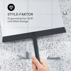 Blaze Duschabzieher 28 Cm Silikonumhüllung Edelstahlkern Modernes Design -Haushaltsgeräte 10039056 de 0003 usp