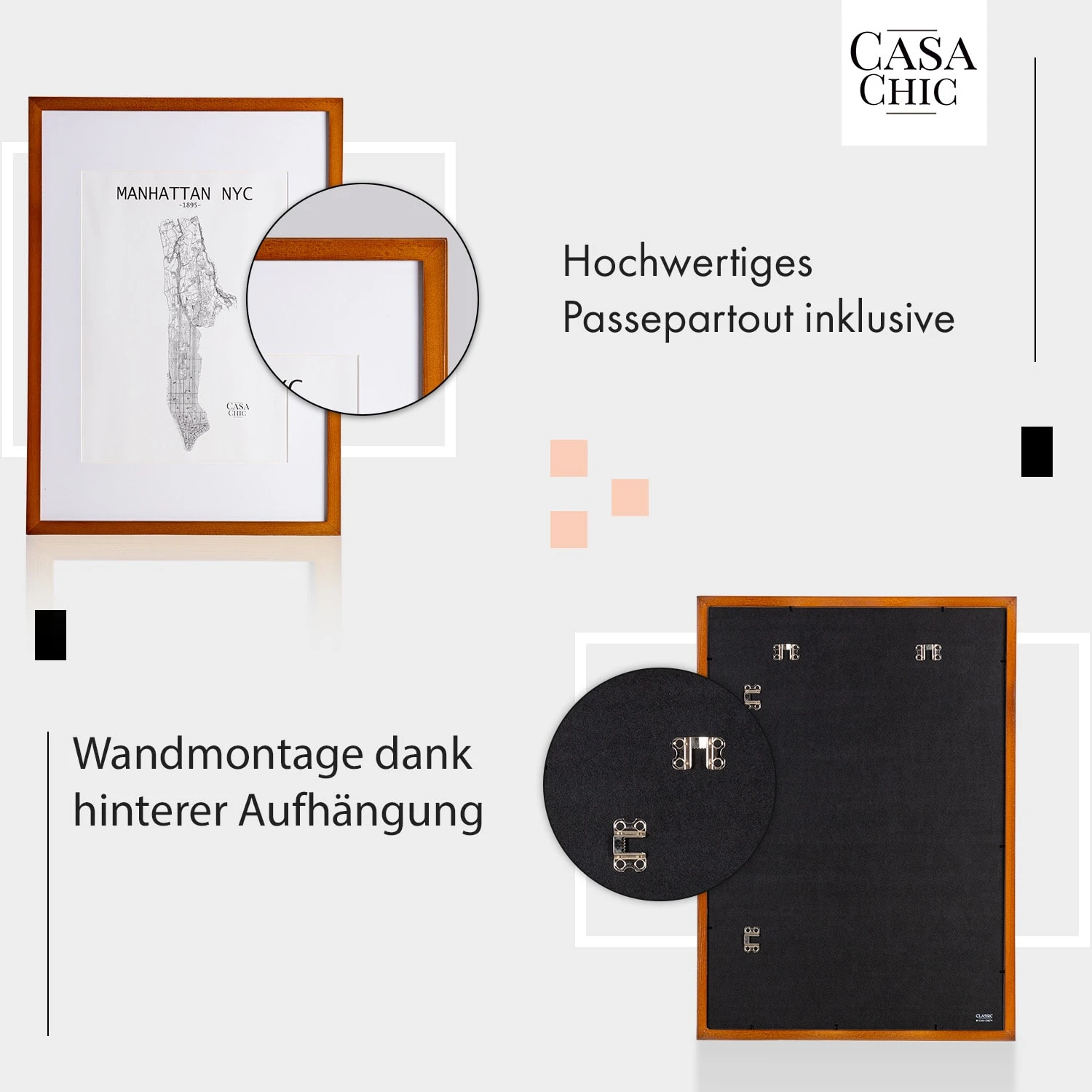 Kenton Bilderrahmen Rechteckig DIN A2 Passepartout Plexiglas 4 Kenton Bilderrahmen Rechteckig DIN A2 Passepartout Plexiglas – Bild 4