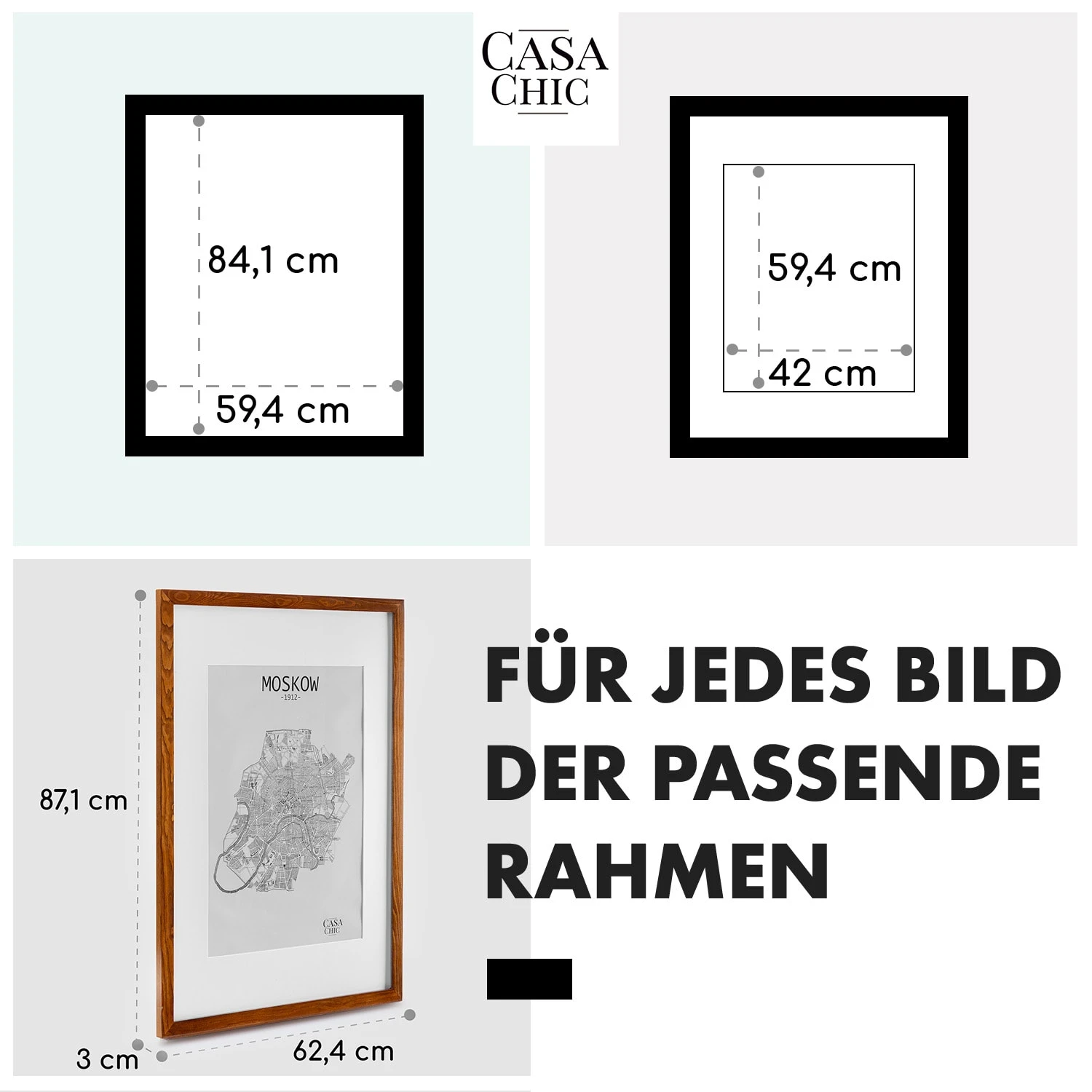 Kenton Bilderrahmen Rechteckig DIN A1 Passepartout Plexiglas 5 Kenton Bilderrahmen Rechteckig DIN A1 Passepartout Plexiglas – Bild 5