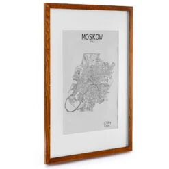 Kenton Bilderrahmen Rechteckig DIN A1 Passepartout Plexiglas