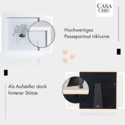 Everton Bilderrahmen Quadratisch 15 X 15 Cm Fotos Passepartout Glas -Haushaltsgeräte 10039292 de 0004 usp