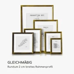 Lancaster Bilderrahmen Rechteckig 17 X 12 Cm Fotos Passepartout Holz -Haushaltsgeräte 10039302 de 0006 logo