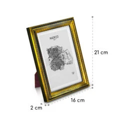 Lancaster Bilderrahmen Rechteckig 17 X 12 Cm Fotos Passepartout Holz -Haushaltsgeräte 10039302 yy 0008 logo