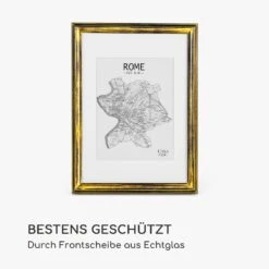 Lancaster Bilderrahmen Rechteckig DIN A4 Fotos Passepartout Holz -Haushaltsgeräte 10039314 de 0004 logo