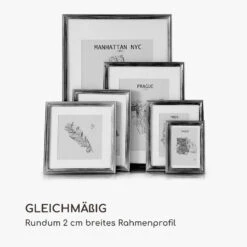 Lancaster Bilderrahmen Rechteckig 24,8 X 19,3 Cm Fotos Passepartout Holz -Haushaltsgeräte 10039319 de 0006 logo