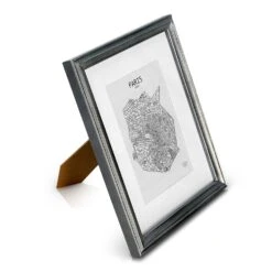 Lancaster Bilderrahmen Rechteckig 24,8 X 19,3 Cm Fotos Passepartout Holz