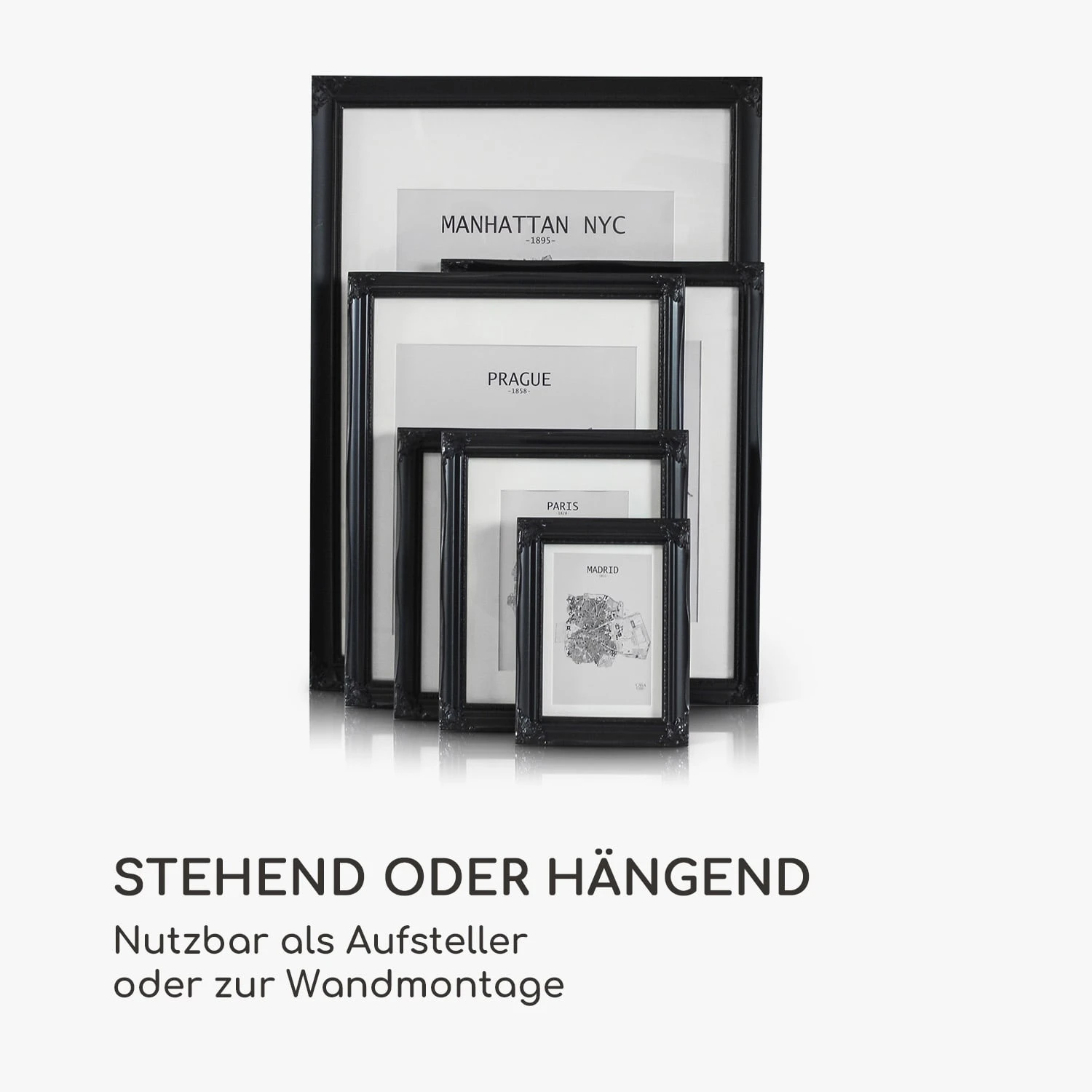 Regent Bilderrahmen Rechteckig 25 X 20 Cm Fotos Passepartout Glas Rokoko 5 Regent Bilderrahmen Rechteckig 25 X 20 Cm Fotos Passepartout Glas Rokoko – Bild 5