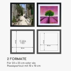 Camden Bilderrahmen 23 X 23 Cm Und 10 X 10 Cm Passepartout Echtholz -Haushaltsgeräte 10039351 de 0006 logo