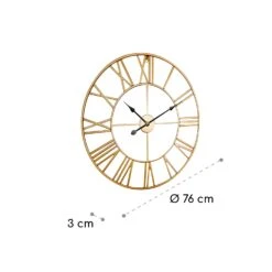 Queensway 80 Wanduhr Metallrahmen Geräuschlos Ø 76 Cm 13 Queensway 80 Wanduhr Metallrahmen Geräuschlos Ø 76 Cm -Haushaltsgeräte 10039373 yy 0007 logo