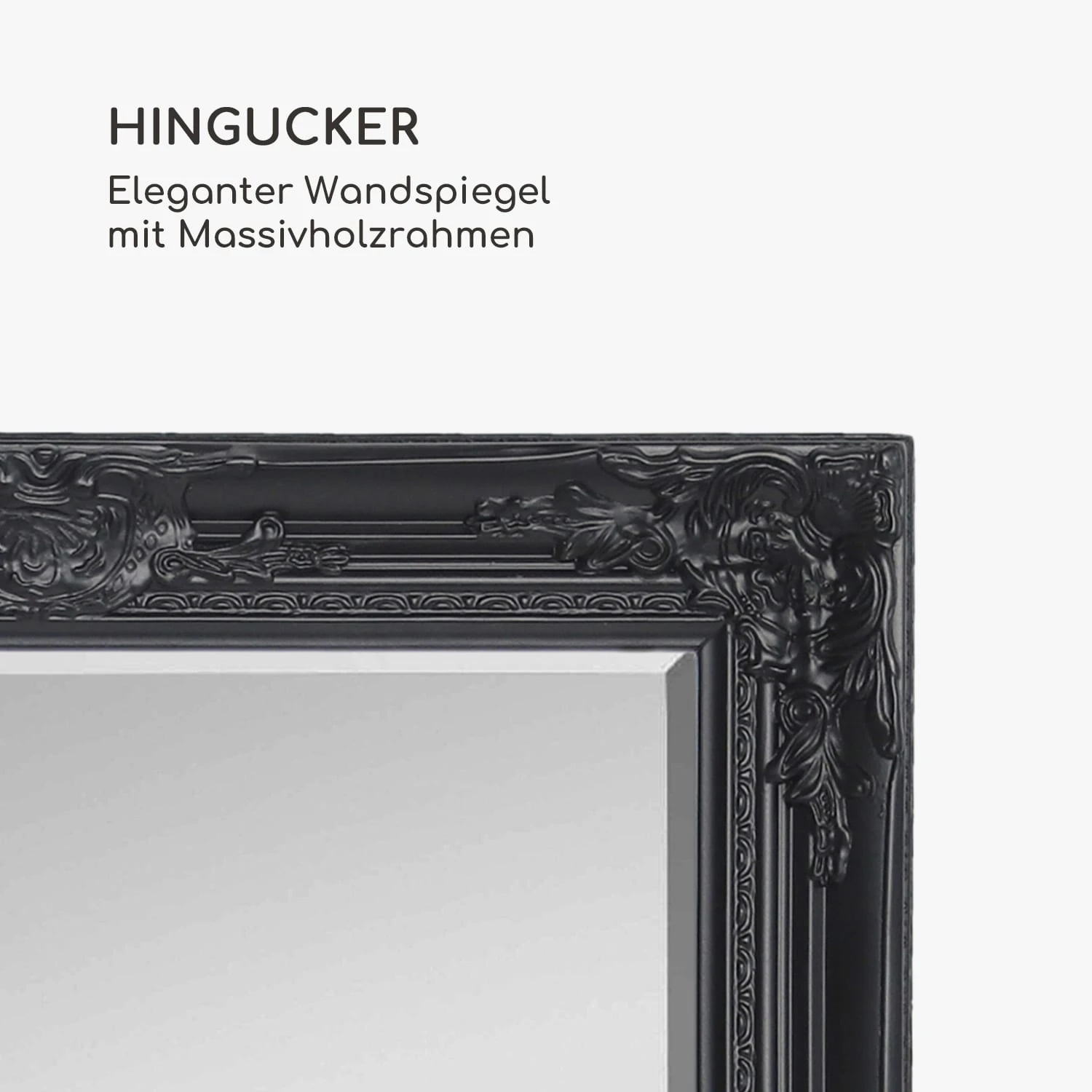 Manchester Wandspiegel Massivholzrahmen Rechteckig 90 X 60 Cm 4 Manchester Wandspiegel Massivholzrahmen Rechteckig 90 X 60 Cm – Bild 4