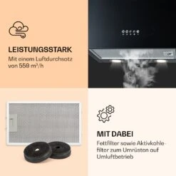 Monumenta Wandabzugshaube Aluminium 559m³/h LED EEK B -Haushaltsgeräte 10039393 de 0003 logo