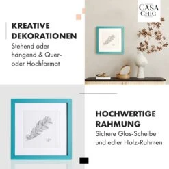 Clapton Bilderrahmen Quadratisch 24,4 X 24,4 Cm Fotos Passepartout Glas -Haushaltsgeräte 10039412 de 0003 usp