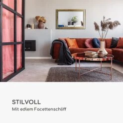 Watford Wandspiegel 90 X 60 Cm Echtholz Glasfliesen Mit Mosaikeffekt -Haushaltsgeräte 10039416 de 0003 logo