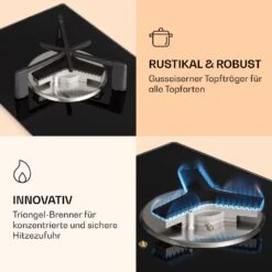 Trifecta 1 Gaskochfeld 1-flammig Starkbrenner Glaskeramik -Haushaltsgeräte 10039420 de 0004 logo