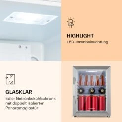 Beersafe M Crystal White Kühlschrank 33 Ltr 2 Böden Glastür Edelstahl 9 Beersafe M Crystal White Kühlschrank 33 Ltr 2 Böden Glastür Edelstahl -Haushaltsgeräte 10039423 de 0004 logo