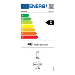 Beersafe M Quartz Kühlschrank 33 Liter 2 Böden Panoramaglastür 13 Beersafe M Quartz Kühlschrank 33 Liter 2 Böden Panoramaglastür -Haushaltsgeräte 10039425 energy label