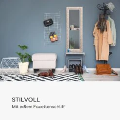 Greenford Spiegel Holzrahmen Rechteckig 130 X 45 Cm Vintage 9 Greenford Spiegel Holzrahmen Rechteckig 130 X 45 Cm Vintage -Haushaltsgeräte 10039456 de 0003 logo