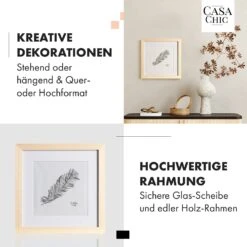 York Bilderrahmen Quadratisch 25 X 25 Cm Fotos Passepartout Glas -Haushaltsgeräte 10039458 de 0003 usp