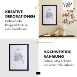 Bristol Bilderrahmen Glasscheibe A3 Mit Passepartout A4 Echtholz -Haushaltsgeräte 10039482 de 0003 usp