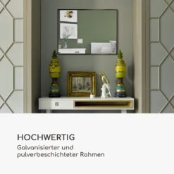 Croxley Wandspiegel Metallrahmen Rechteckig 70 X 50 Cm -Haushaltsgeräte 10039492 de 0003 logo