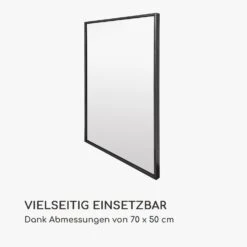 Croxley Wandspiegel Metallrahmen Rechteckig 70 X 50 Cm -Haushaltsgeräte 10039492 de 0004 logo