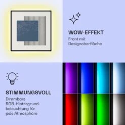 Mojave 500 Smart 2-in-1 Heizgerät Infrarot Konvektor 60x60cm 500W RGB-Licht -Haushaltsgeräte 10039814 de 0003 logo