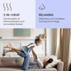 Mojave 750 Smart 2-in-1 Heizgerät Infrarot Konvektor 85x60cm 750W RGB-Licht -Haushaltsgeräte 10039818 uk 0004 logo
