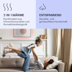 Mojave 750 Smart 2-in-1 Heizgerät Infrarot Konvektor 85x60cm 750W RGB-Licht 11 Mojave 750 Smart 2-in-1 Heizgerät Infrarot Konvektor 85x60cm 750W RGB-Licht -Haushaltsgeräte 10039820 de 0004 logo